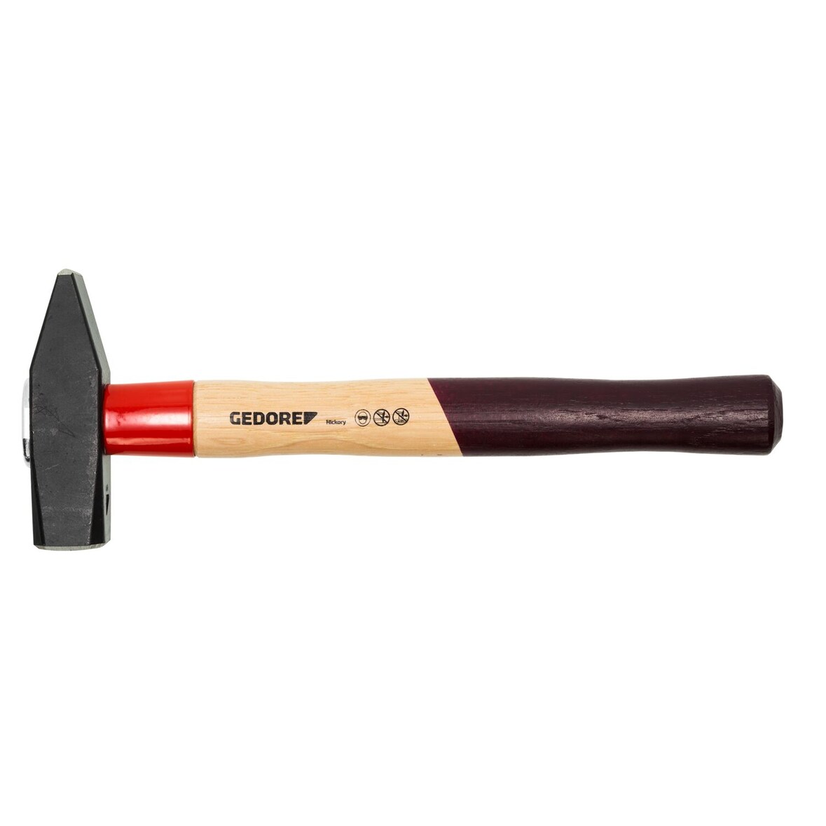 GEDORE Schlosserhammer ROTBAND-PLUS mit Hickorystiel, 600 g, 600 H-600
