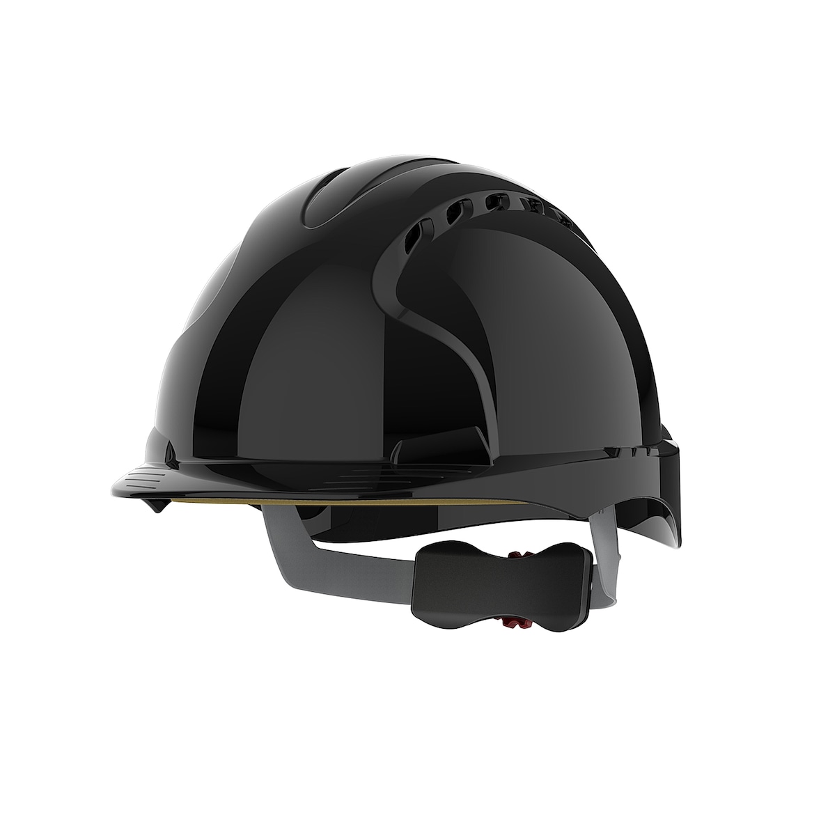 Casque de sécurité crémaillère ventilé EVO3 Noir