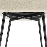 thumbnail of Sessel Mysig beige, dicke Polsterung mit Bouclé-Stoff