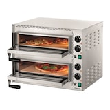 thumbnail of Forno elétrico duplo para pizzas em aço inoxidável - Mini Plus 2 - 3,4 kW - Bartscher. Bartscher