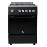thumbnail of Gasline Gas Standherd SHGG6060FGWB 60cm schwarz/Edelstahl Gasbackofen mit Thermostat, 4 flammig WOK Brenner, Grill und Umluft Erdgas LPG