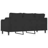 thumbnail of vidaXL 3-Sitzer-Sofa Schwarz 180 cm Stoff