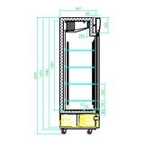 thumbnail of COMBISTEEL - Congélateur 1 porte en verre