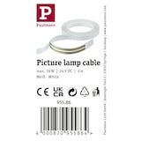 thumbnail of Paulmann Zubehör Flachbandkabel für Bilderleuchten Xana und Adelia 4m Weiß 95586