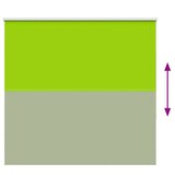 thumbnail of vidaXL Verdunkelungsrollo Grün 145x130cm Stoffbreite 141,6cm Polyester
