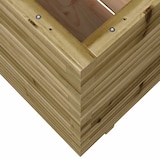 thumbnail of vidaXL Pflanzkübel 90x60x72,5 cm Kiefernholz Imprägniert