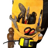 thumbnail of Borsa porta utensili da carpentiere in pelle con portamartello Brixo
