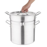 thumbnail of Vogue aluminium pan met au bain marie inzet 10L