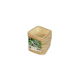 thumbnail of PAPSTAR 25 Schalen, Palmblatt "pure" eckig 40 ml 8 cm x 8 cm x 2 cm