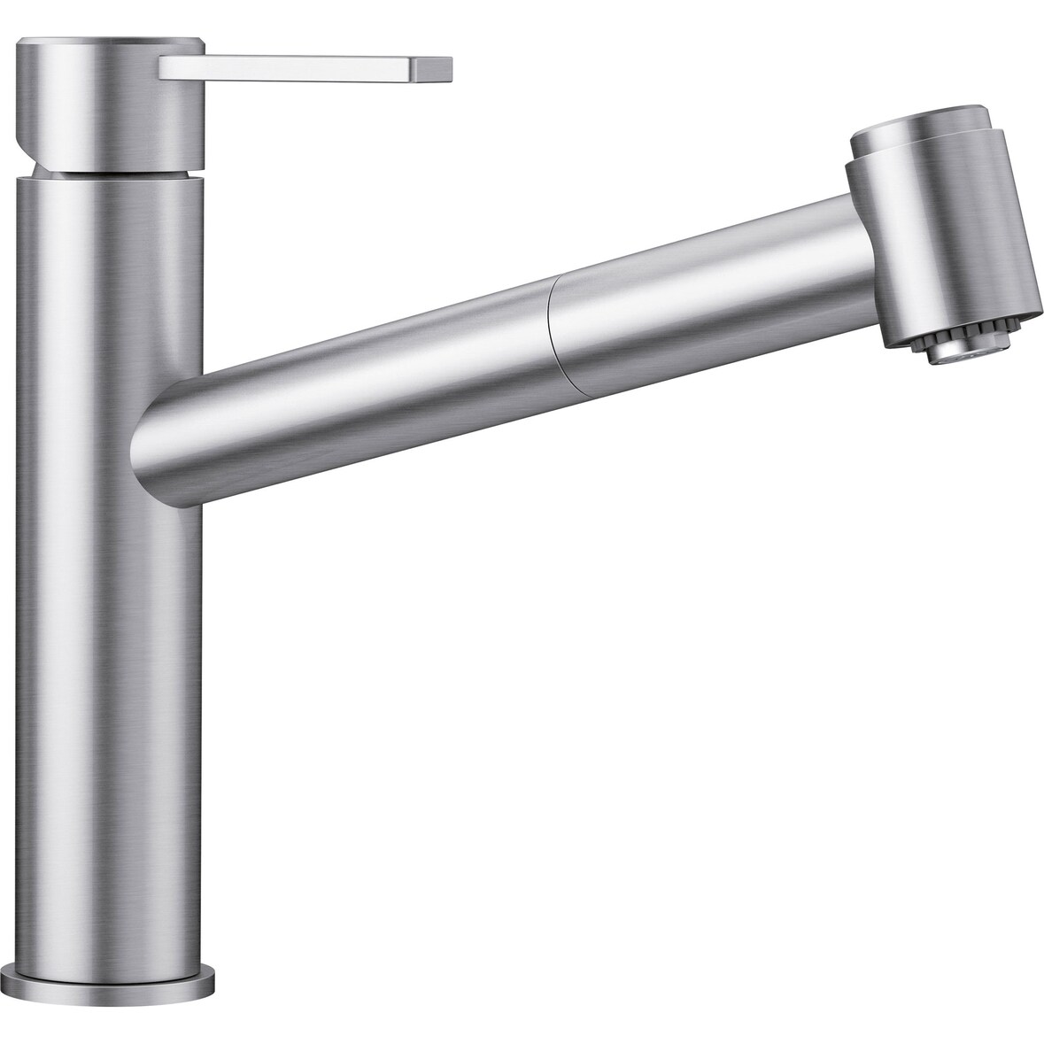 BLANCO AMBIS-S Armatur / Edelstahl gebürstet / Zugauslauf / Niederdruck -