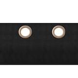 thumbnail of Larson - Luxe geweven blackout gordijn - met ringen - 3m x 2.5m - Donkergrijs