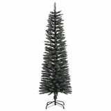 thumbnail of vidaXL Künstlicher Weihnachtsbaum mit Ständer Schlank Grün 150 cm PVC