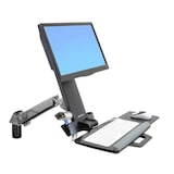 thumbnail of Ergotron StyleView Sit-Stand Combo Monitor Tastatur Wandhalterung (45-266-026)