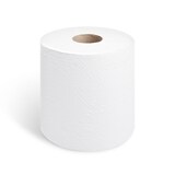 thumbnail of VEPATIM 6 Papierputztuchrolle 2-lagig geprägt weiß Ø18cm 19cm x 100m 400 Blatt FSC-Mix