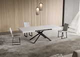 thumbnail of Niket Ausziehtisch 130/390x90 cm, Esche weiß, Beine anthrazit
