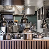 thumbnail of Menastyl - Set 7 pièces triply wok casserole poele en acier inoxydable induction - made in france