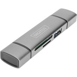 thumbnail of Digitus DA-70886 Externer Speicherkartenleser / Hub USB 3.0, USB-A, USB-C? Grau