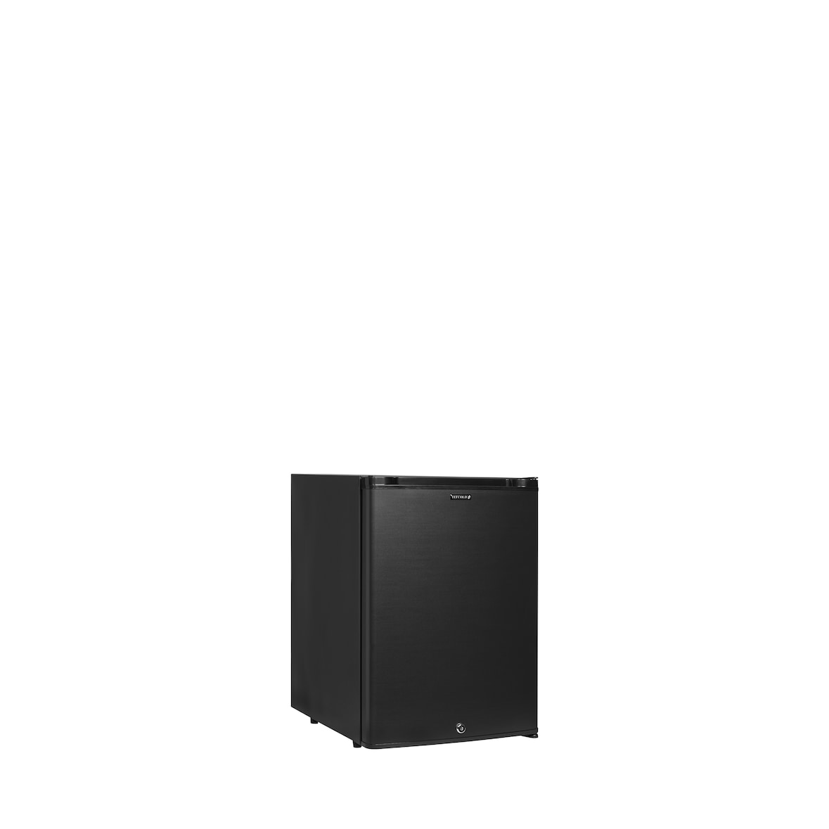 TEFCOLD Minibar, acero y vidrio, refrigeración profesional, Negro