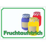thumbnail of Fruchtaufstrich Marmelade Werbeaufkleber Hofladen Verkaufsförderung A3 (297x420mm)