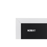 thumbnail of Bi-Office Quadro de Giz Planeamento Semanal Essentials - 400 x 600 mm - Superfície Não Magnética, Moldura de MDF Branco