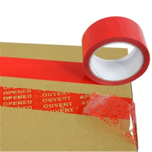 Security Tape, Fälschungssicheres Sicherheitsklebeband, Polyester, 50 mm x 50 m