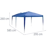 thumbnail of Uniprodo Carpa plegable con tejado - 2,95 x 5,85 m - lona impermeable