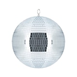 thumbnail of Relaxdays Discokugel, zum Aufhängen, für Decke, große Spiegelkugel, Party Deko, Mottoparty, Diskokugel Ø 30 cm, silber
