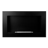 thumbnail of Chimenea de bioetanol de pared o empotrada Pisa Black L 65 x P 12 x H 40