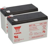 thumbnail of 2x Yuasa Blei-Akku NP7-12L Pb 12V 7Ah VdS, Faston 6,3 USV