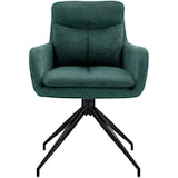 thumbnail of Set van 2 eetkamerstoelen Somers stof groen