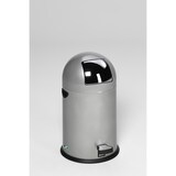 thumbnail of PROREGAL Klassischer Abfallsammler mit Fußpedal | 22 Liter, HxBxT 64x40x40cm | Verzinkter Stahl | Silber | Mülleimer Abfalleimer