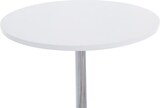 thumbnail of Stehtische TOVE 2er Set rund 60x60x108cm, Holz, Weiß-Matt Hoher Tisch Bartisch Bistrotisch hoch