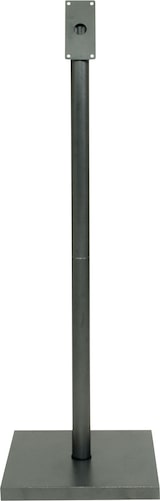 thumbnail of Securit® Stahlfuß und -pfosten für LED Informations-Display "Coated Steel", 95 cm hoch, inkl. Kabel, zweiteilig, (exkl. Display) 95x40x40cm | 13,4kg