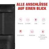 thumbnail of Telefunken D65Q920B2CW QLED Fernseher 65 Zoll Smart TV VIDAA 4K UHD HDR Dolby Vision, HD+ (2026)