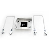 thumbnail of Stalgast Edelstahl Servierwagen, mit zwei Borden, 845 x 525 x 940 mm (BxTxH)