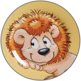 thumbnail of R&B Frühstücksteller Kindergeschirr Happy Zoo Löwe Leo Porzellan 19 cm