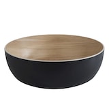 thumbnail of Servierschale FRIDA aus Melamin Rund Schwarz 4,7 Liter