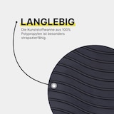 thumbnail of Schuhabtropfschale mit hohem Rand (38x38x2,5cm) Schuhablage - wasserdichte Schuhwanne - Aptropfunterlage für Schuhe, Schuhmatte für Haus Garten