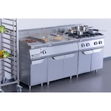 thumbnail of METRO PROFESSIONAL Gasfritteuse GGF2700, Edelstahl, 80 x 70 x 108.5 cm, 32 L, Piezozündung, silber