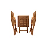 thumbnail of Bistro Set Gartenmöbel 3tlg. klappbar aus Akazienholz Balkon Set Sitzgruppe Holz