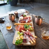 thumbnail of Livoo - maxi planche apéritive MES151 - Acacia FSC, 75 * 19,5 cm, pieds en bois, ideale pour présenter apéritif