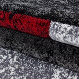 thumbnail of Teppich Kurzflor Karo Modern Waschbar Strapazierfähig Esszimmer Flur OEKO-TEX Rot 240x340 cm Schadstoffgeprüft – MONZA von Kadima Design