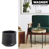 thumbnail of WAGNER Kappen für Stahlrohr rund 4tlg. - Ø 14/17 x 16 mm, Abrieb 4 mm, Kunststoff schwarz - 15061499