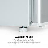 thumbnail of Delaware Kühlschrank 75 Liter 4-Liter-Gefrierfach Kompression Silber-Metallic