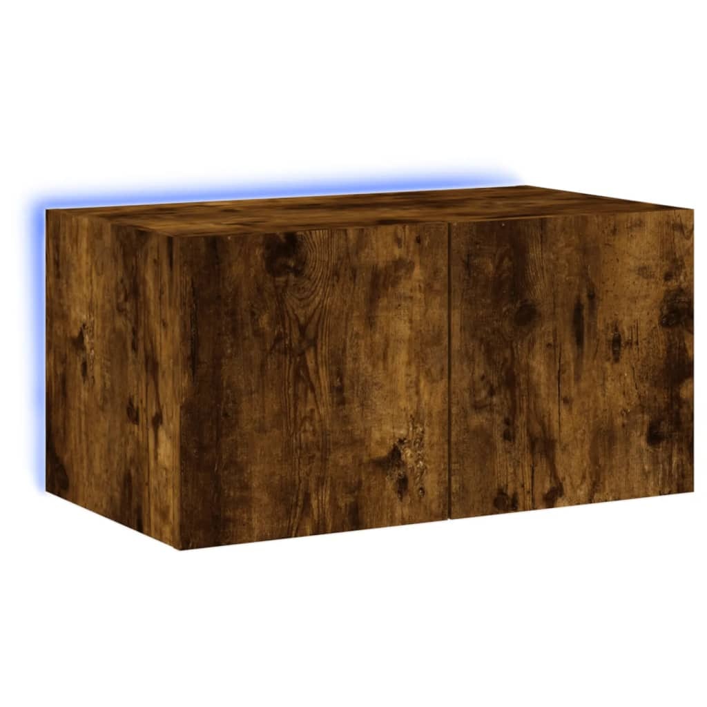 Helloshop26 - Multimedia-TV-Möbel TV-Regal Sideboard TV-Schrank Esszimmer- Wohnzimmer- Schlafzimmer-Wandmöbel mit LED-Beleuchtung 02_0027988