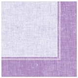 thumbnail of PAPSTAR, Servetten "ROYAL Collection" 1/4 vouw 40 cm x 40 cm lila "Linum"