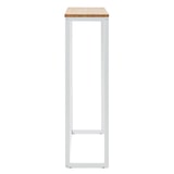 thumbnail of Consola Recibidor iCub Eco-Line 118x30x80cm Blanca en madera maciza de pino acabado envejecido estilo Industrial Box Furniture