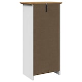 thumbnail of vidaXL Badschrank BODO Weiß und Braun 44x30x90 cm