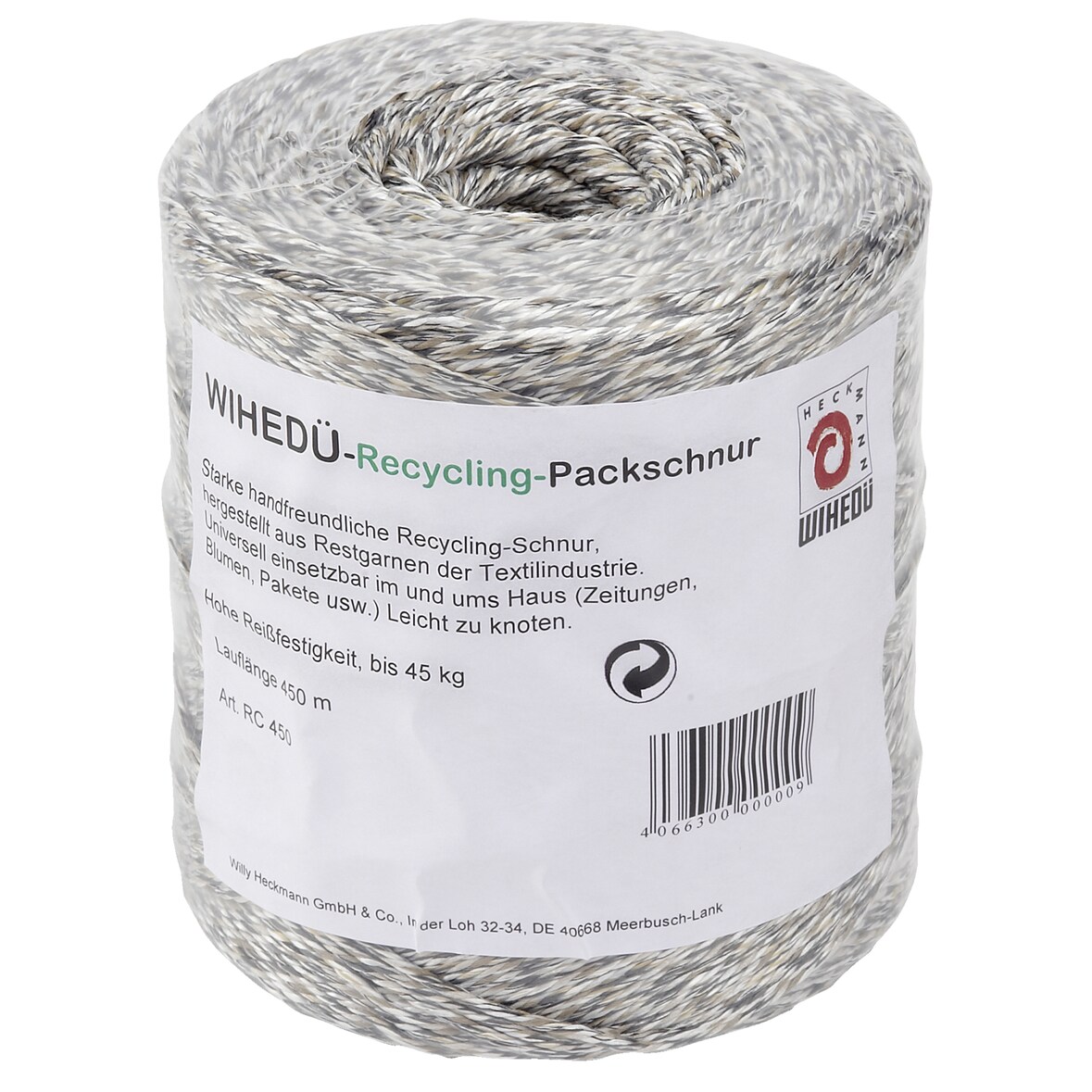 Heckmann Recycling Packschnur, 450 m, 45 kg