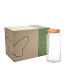 thumbnail of Vorratsglas mit Holzdeckel - 1400 ml